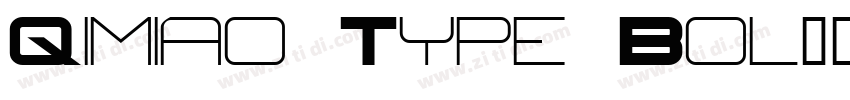Qimiao Type Bol字体转换